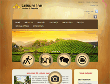 Tablet Screenshot of leisureinnmunnar.com